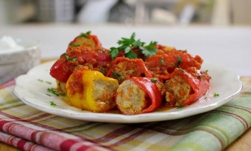 Mini Stuffed Peppers