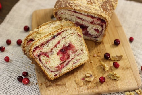 Cranberry Swirl Loaf