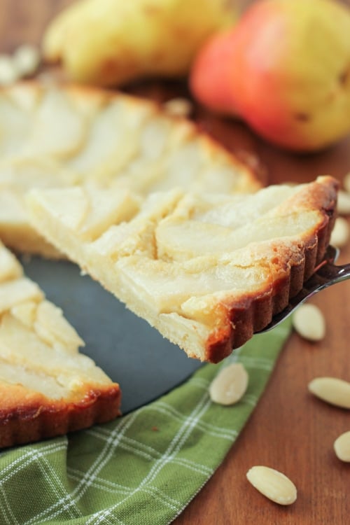 Almond Pear Tart-1-8