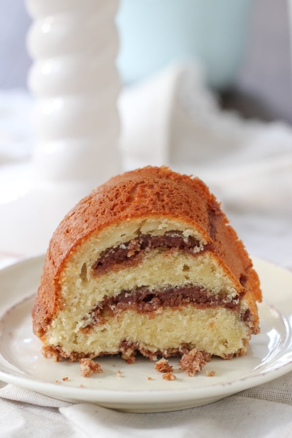 Coffeecake Bundt Cake Olga's Flavor Factory