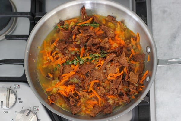 Carrot and Mushroom Brown Rice-6