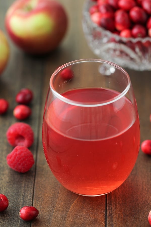 Cranberry Raspberry and Apple Russian Kompot Drink - Olga's Flavor Factory