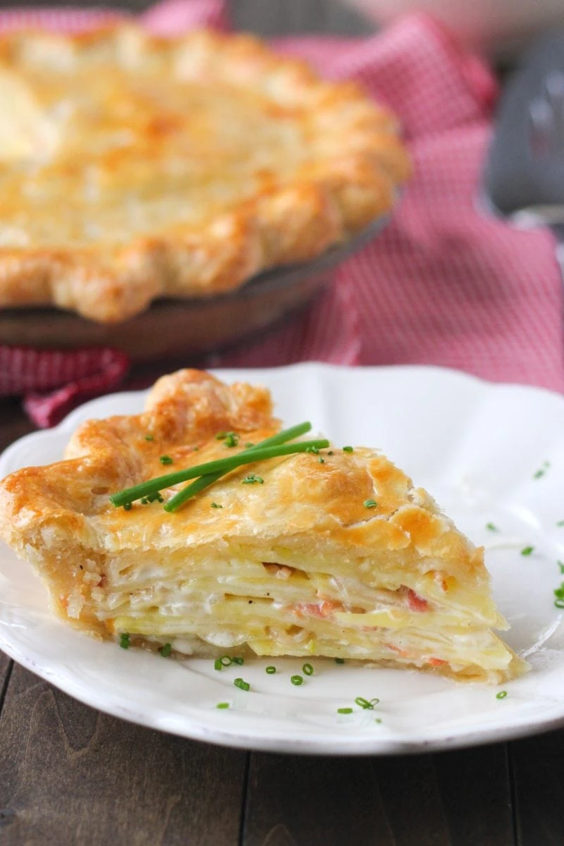 Potato Bacon Pie