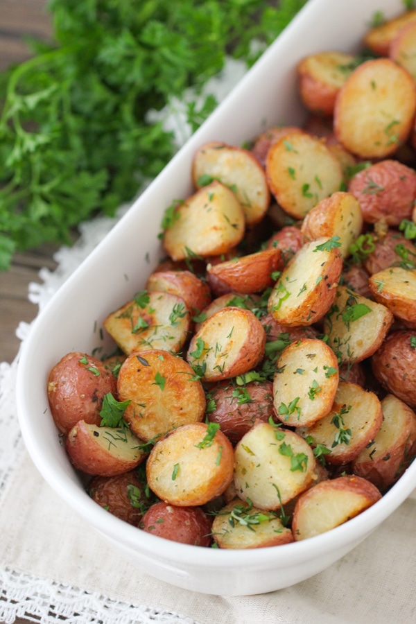 Garlic and Herb Roasted Potatoes-1-11
