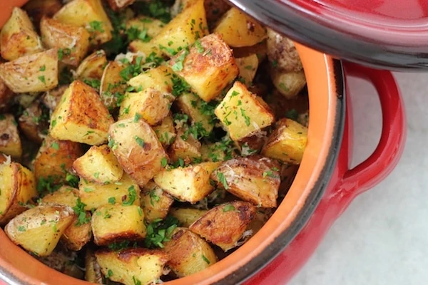 These are Yukon Gold potatoes that I roasted. 