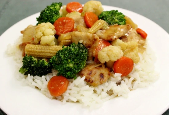 Velveted Chicken Stir Fry