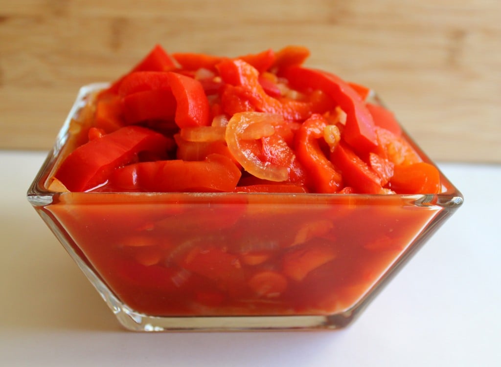 Red Bell Pepper Salad - Lecho