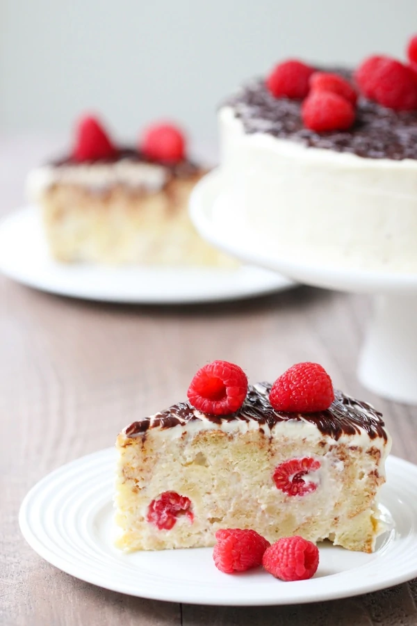Raspberry Piece of Cake Cake -15