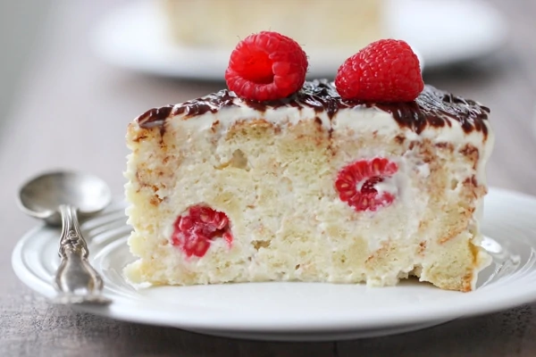 Raspberry Piece of Cake Cake -17