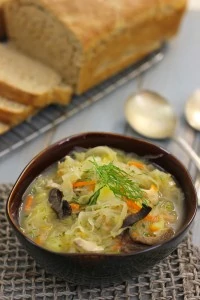 Russian Cabbage Soup Shchi
