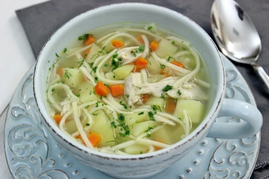 Easy Chicken Noodle Soup - I Wash You Dry