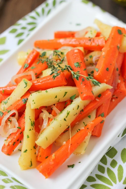 Orange Braised Carrots and Parsnips-1-8