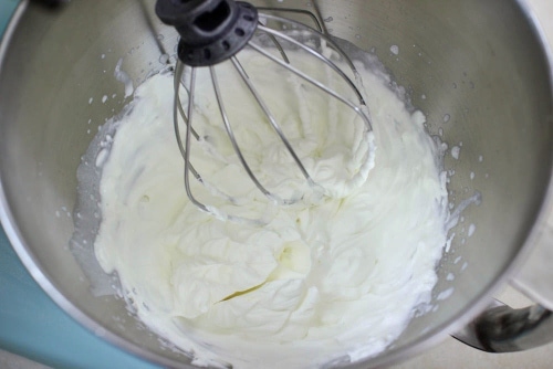 Freshly whipped cream (2)