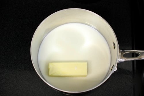 Milk and butter for pate a choux dough (500x334)