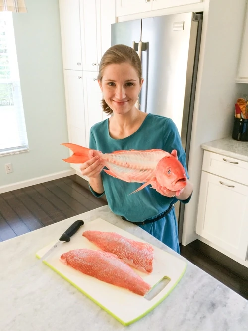 Filleting a Whole Fish-1-7