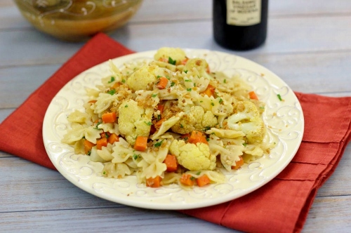 Pasta With Roaste Cauliflower and Carrots 2 (500x332)