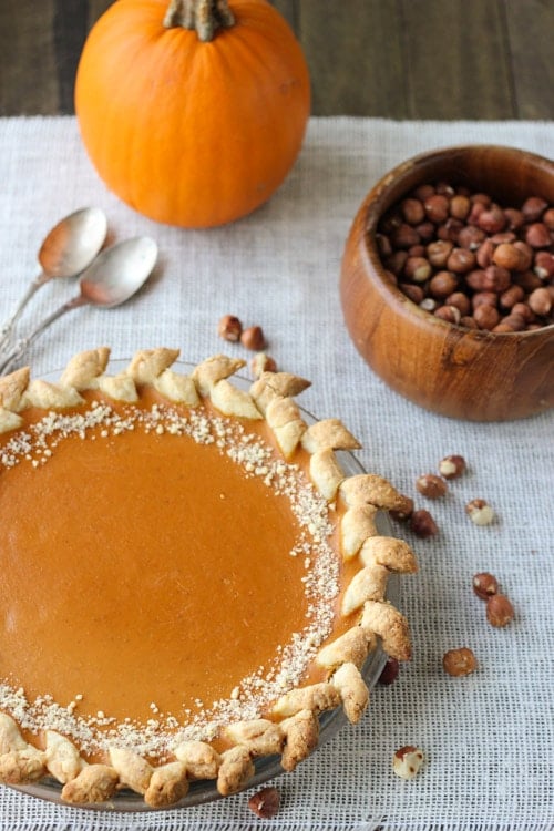 Dulce de Leche Cheesecake and Hazelnut-Pumpkin Pie-1-51