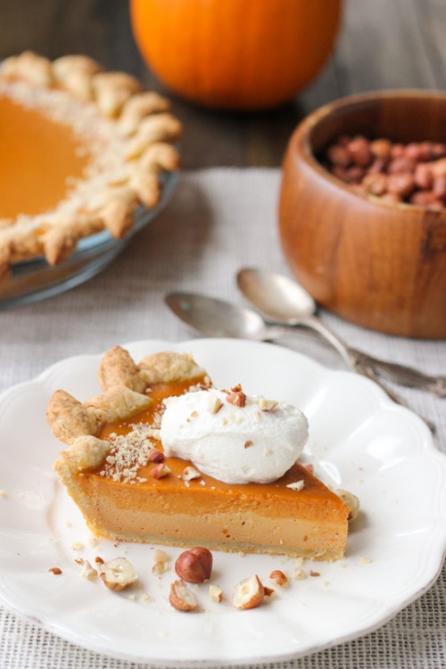 Dulce de Leche Cheesecake and Hazelnut-Pumpkin Pie-1-54