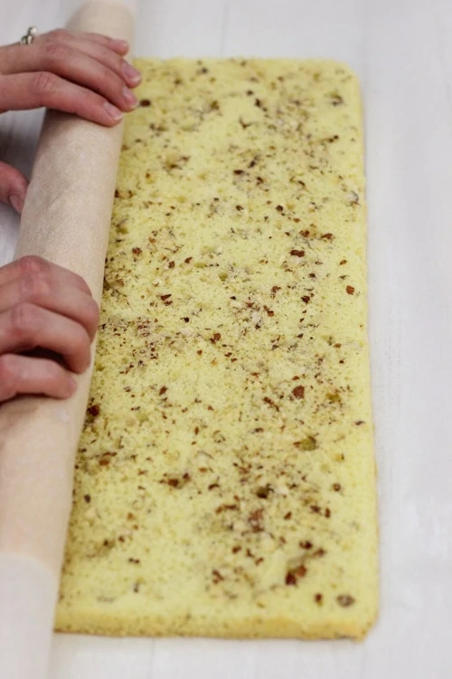 Hazelnut Cake Roll-1-28