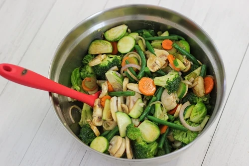 Balsamic and Soy Glazed Vegetable Medley-1-6