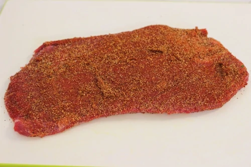 Spice Rubbed Flank Steak-1-13