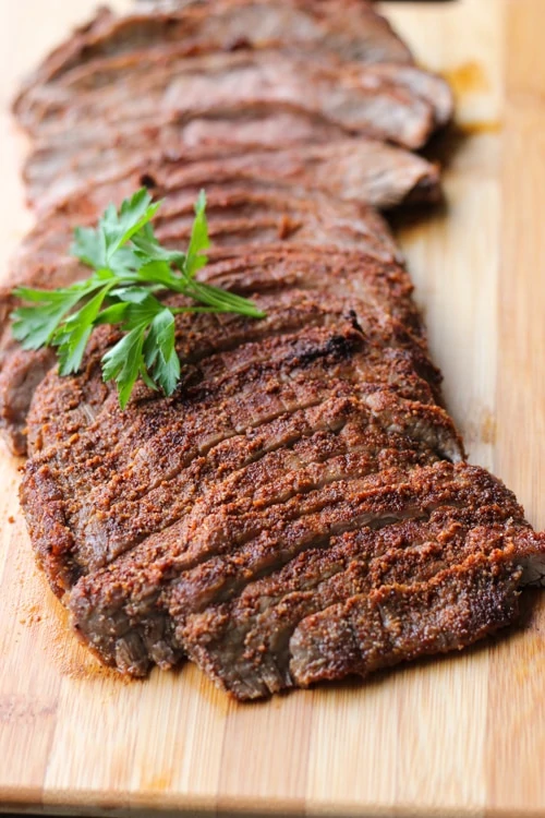 Spice Rubbed Flank Steak-1-6