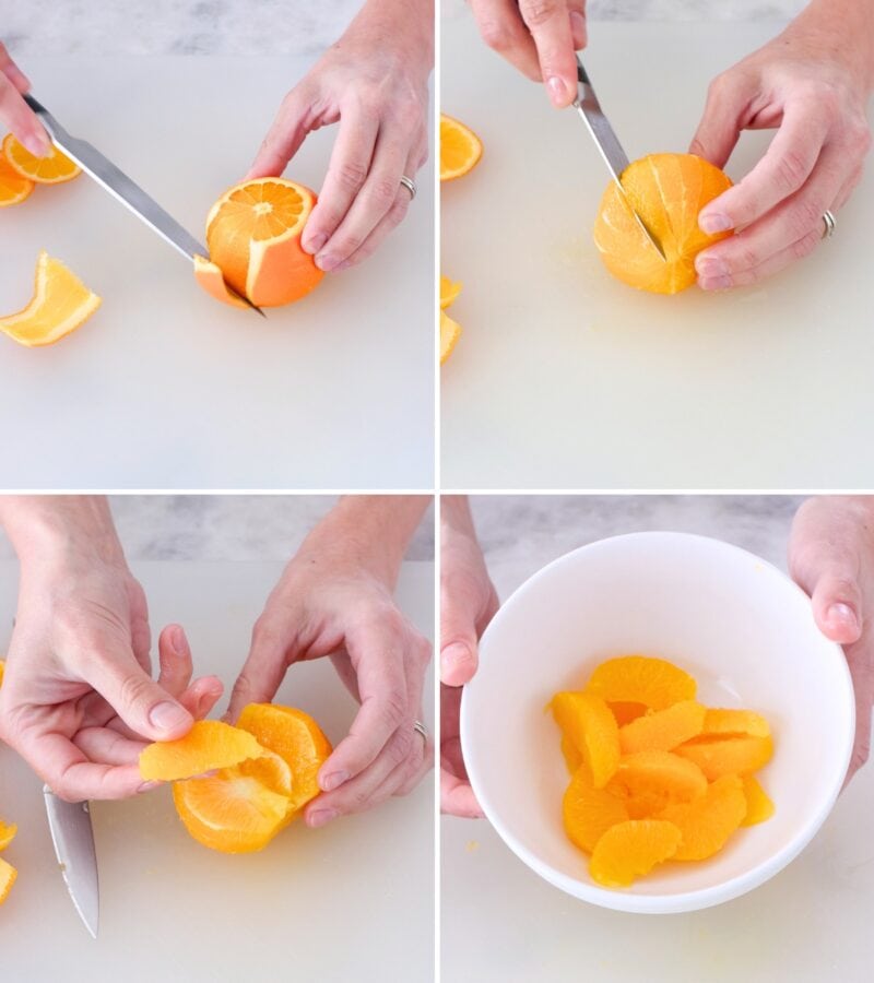 How to segment an orange tutorial