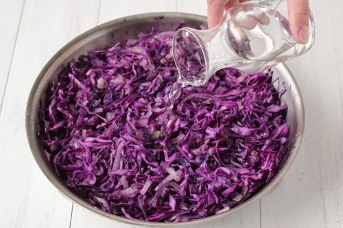 Braised Sweet and Sour Purple Cabbage-1-5