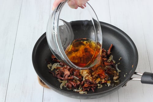 Pan Fried Potatoes and Mushrooms-1-5