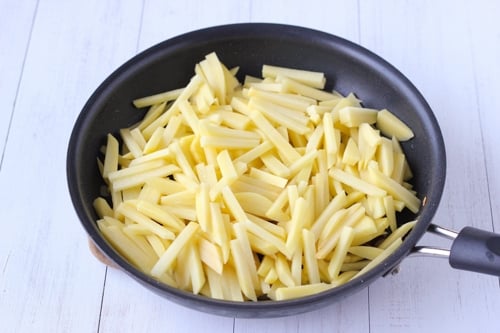 Pan Fried Potatoes and Mushrooms-1-6