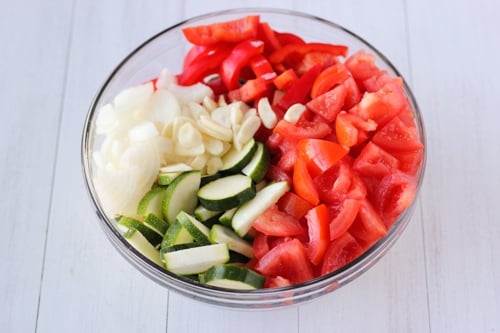 Roasted Zucchini, Tomatoes and Peppers-1-2