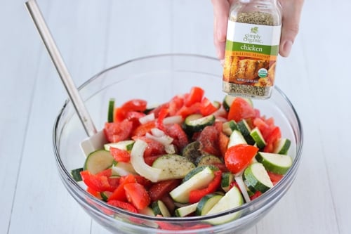 Roasted Zucchini, Tomatoes and Peppers-1-4