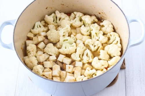 Braised Chicken With Vegetables-1-4