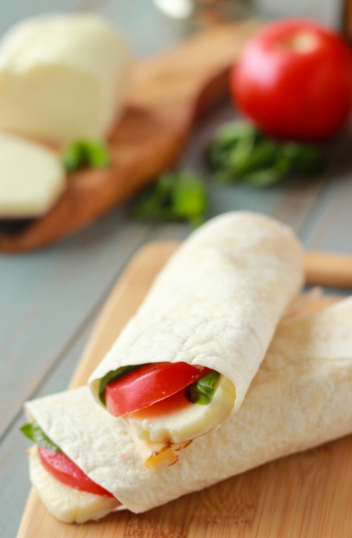 Chicken Caprese Wraps-1-7