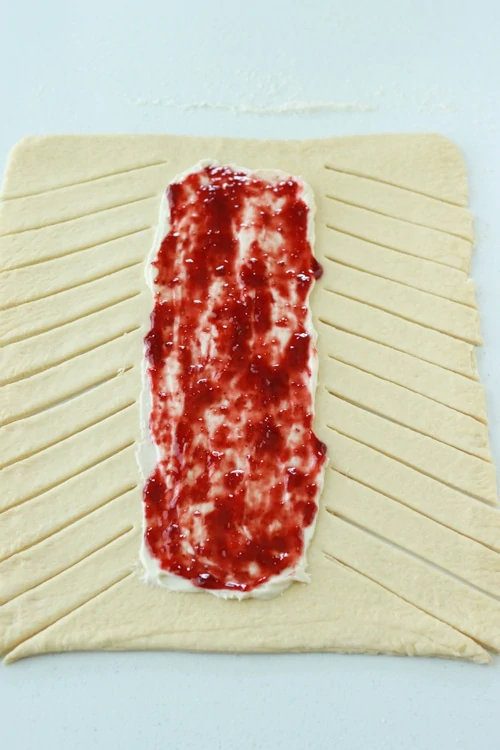 Strawberry Cheesecake Danish Braid-1-9