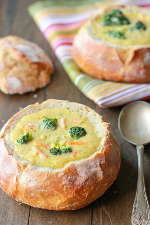 Panera's Broccoli Cheddar Soup {+VIDEO} - The Girl Who Ate Everything