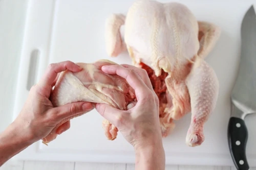 How To Cut Up a Whole Chicken-1-4