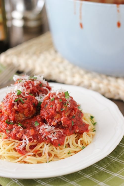 Meatballs With Marinara Sauce Olga's Flavor Factory