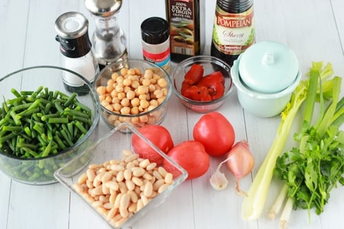 Three Bean and Tomato Salad-1-2