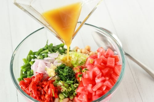 Three Bean and Tomato Salad-1-6