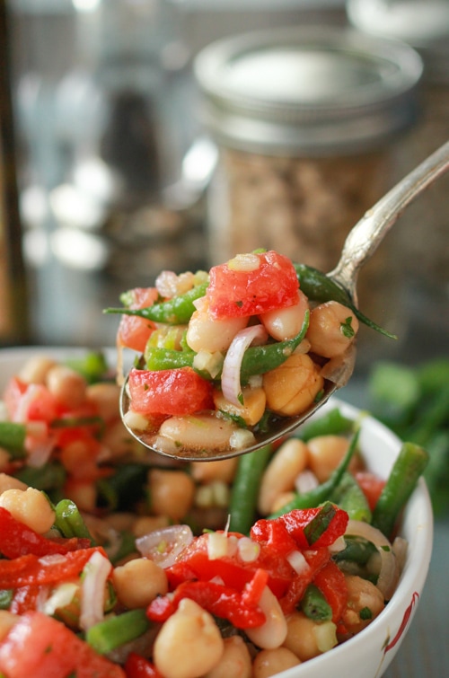Three Bean and Tomato Salad-1-8