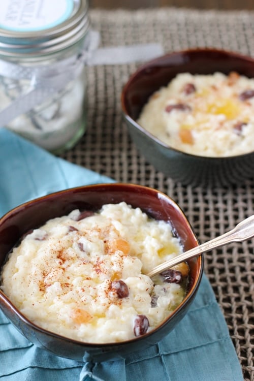 Vanilla and Raisin Rice Pudding-1-11