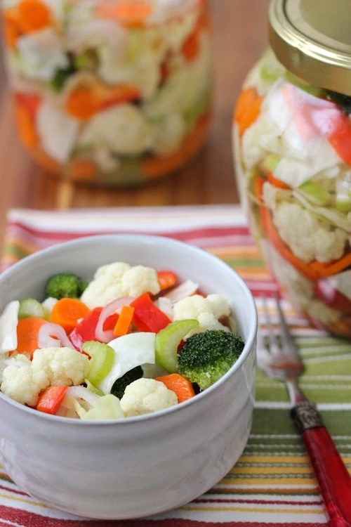 Marinated Assorted Vegetable Salad-1-12