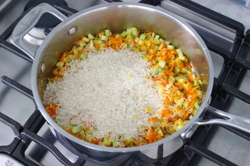 Chicken, Broccoli and Rice Packets-1-7