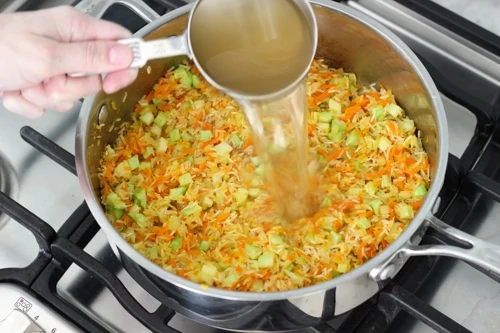 Chicken, Broccoli and Rice Packets-1-8