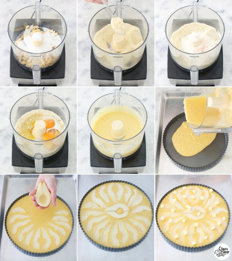 How to make Pear Almond Tart