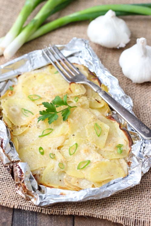 Potato and Celery Root Gratin Packets-1-14