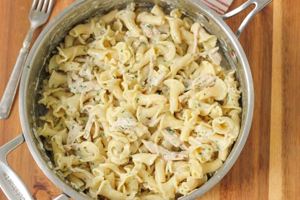 Roasted Garlic Sauce Campanelle-1-17