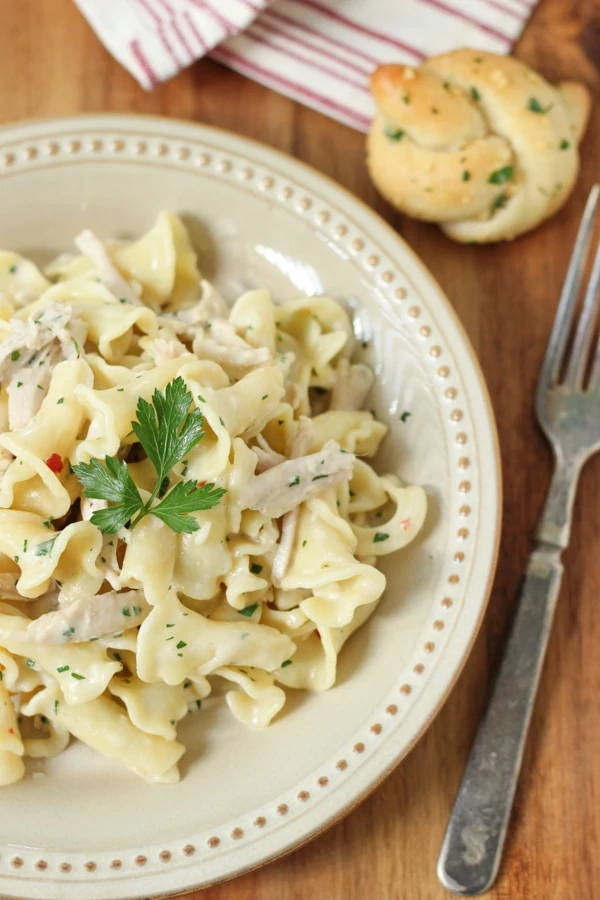 Roasted Garlic Sauce Campanelle-1-19