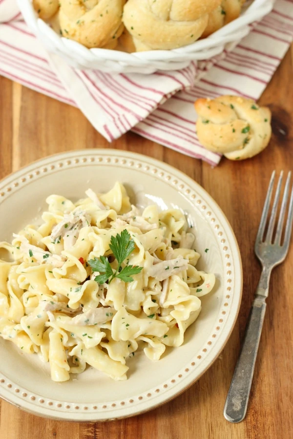 Roasted Garlic Sauce Campanelle-1-20